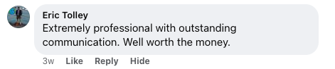 Eric Tolley's comment