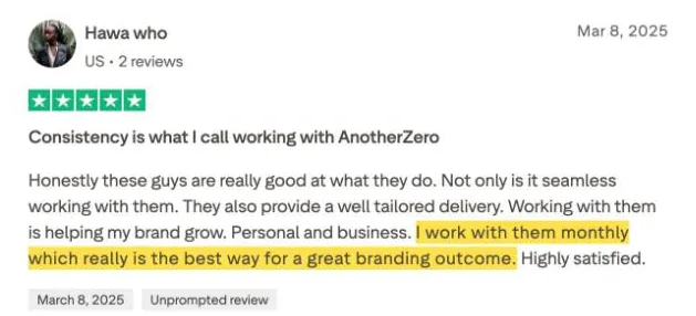Hawa who's Trustpilot review