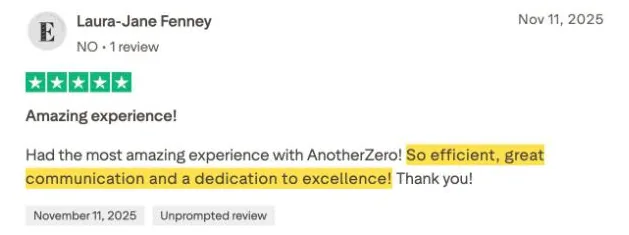 Laura-Jane Fenney's Trustpilot review
