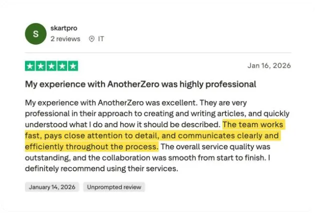 skartpro's Trustpilot review